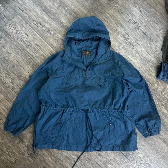 Filson Navy Women’s Deck Jacket Anorak Windbreaker Pullover - Picture 4 of 8